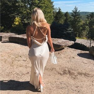 Revolve Electra Dress In White